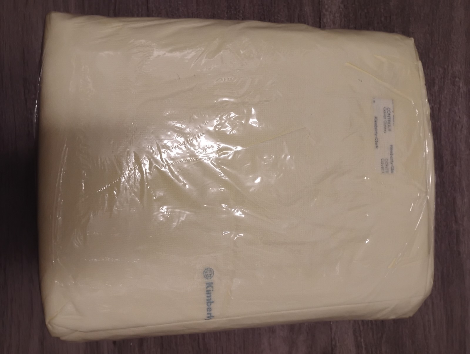 Kimberly Clark 69979 Hospital Control Cover Gowns PPE - Yellow Qty 100/Box