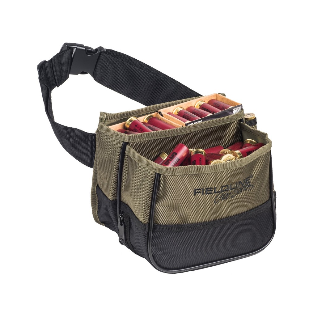 Fieldline Pro Green Small Trap Shooting 1 Shell Ammo Pouch Holder Poly