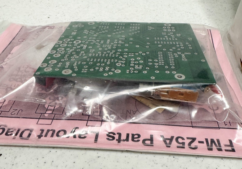 Ramsey Electronics Vintage FM25A Stereo Low Power FM Transmitter Kit NOS FM25