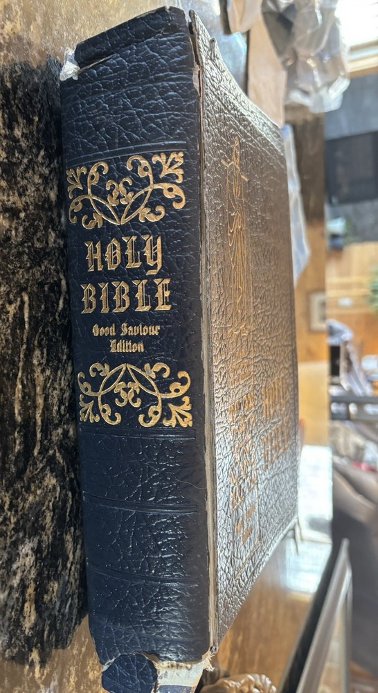 Vintage 1950s Holy Bible