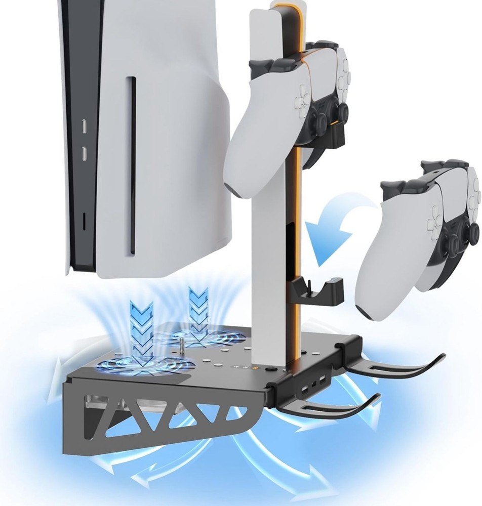 Multi-functional Wall-mounted Cooling Brackets For P–5 disc & digital / P-5 slim