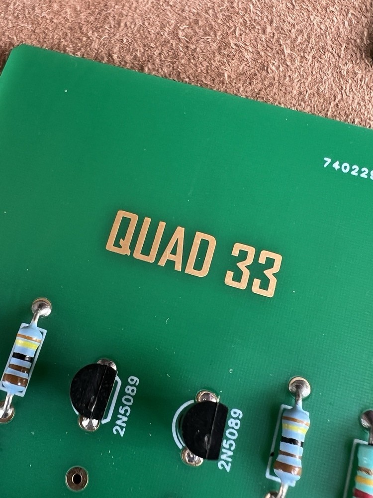 Quad 33 pre-amp boards （3 PCBA)