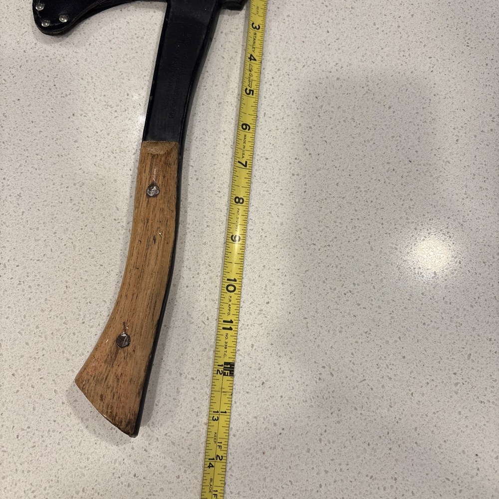 Bridgeport Official Boy Scouts Hatchet Axe With Sheath