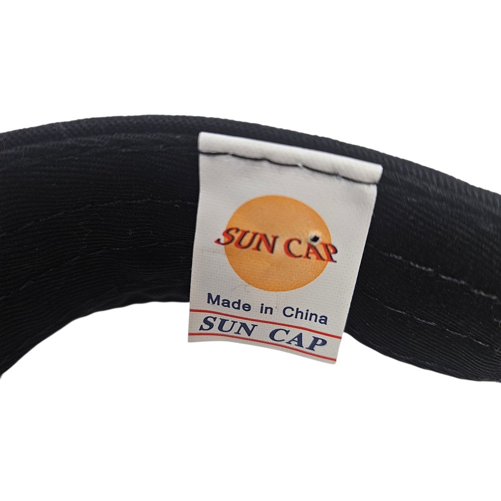 Cadillac Breakthrough Logo Black Golf Visor Adjustable Sun Cap