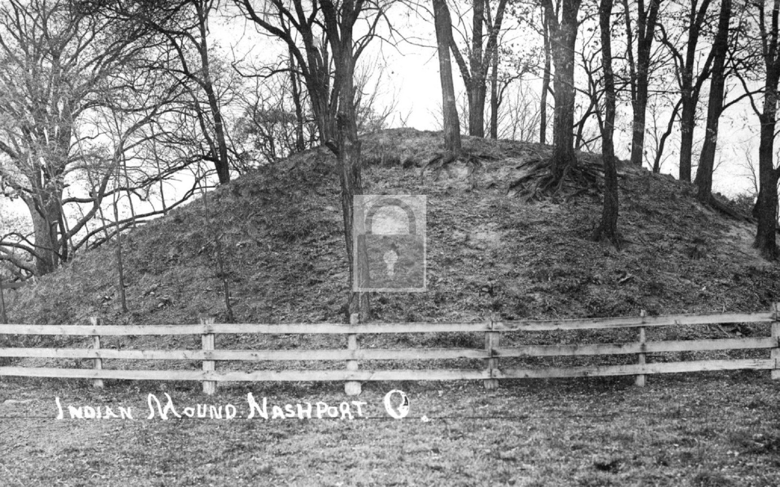 Indian Mound Nashport Ohio OH - Reprint