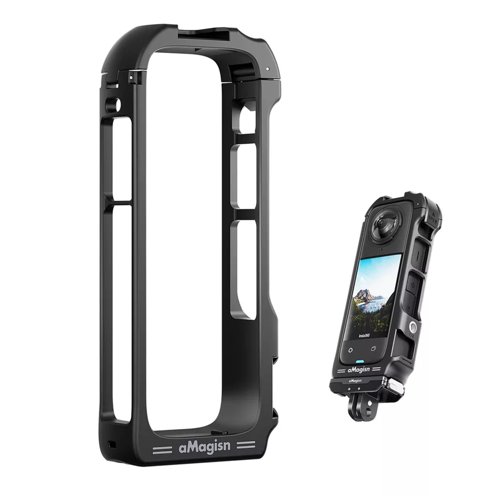 Quick Release Plastic Frame Cage for Insta360 X4 Protective