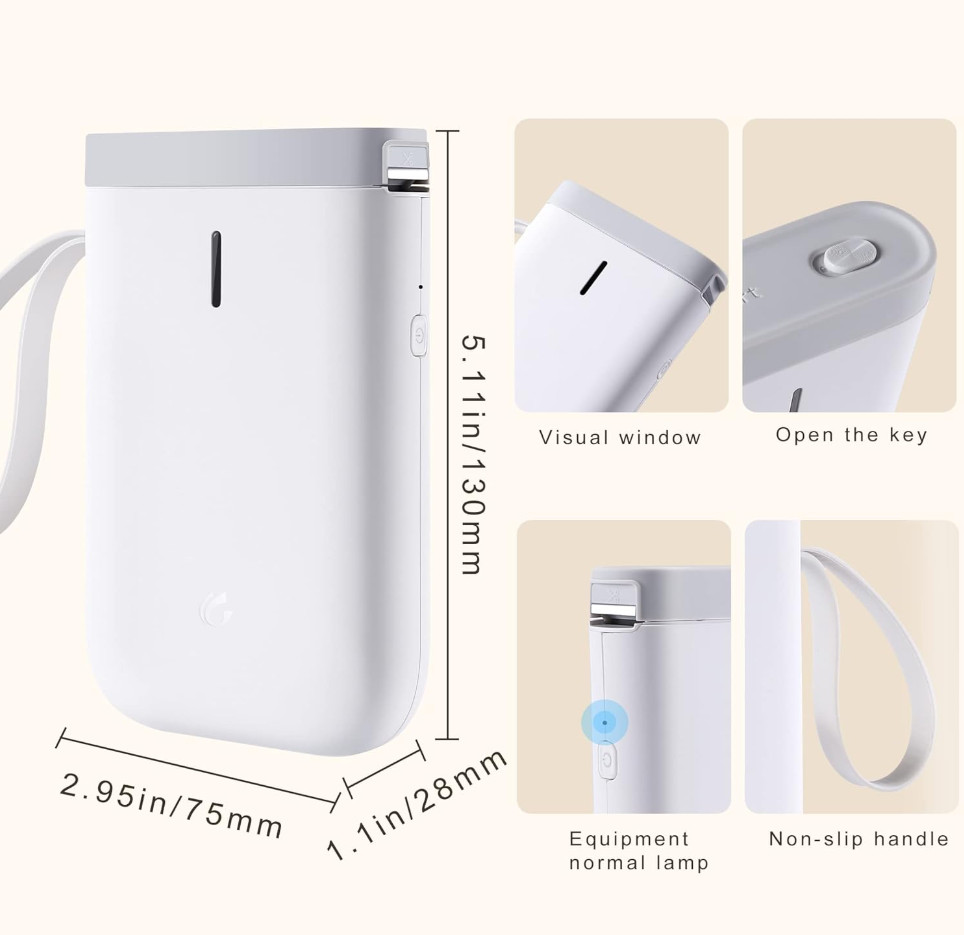 NIIMBOT D11 Label Maker Machine Label Printer Portable Special Edition