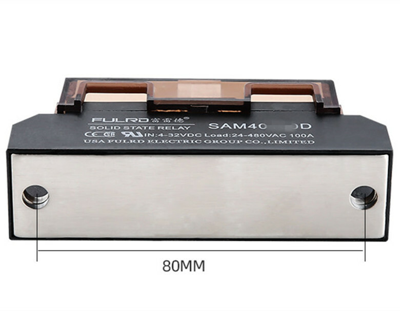 FULRD Industrial solid state relay SAM4080D 80A In=4-32VDC Load=24-480VAC