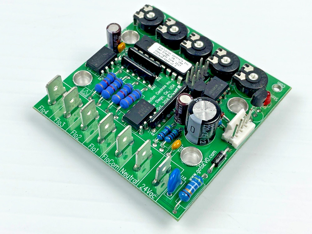 Evolution Controls EVO/ECM-4Spd-S2.0 Motor Control Board, 4-Speed, V2.0