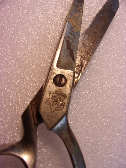 vintage keen kutter 8 inch scissors