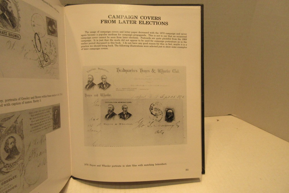 Presidential Campaign Illustrated Envelopes and Letter Paper 1840-1872 Milgram