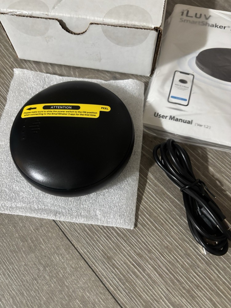 iLuv Smartshaker 3, Vibration Bed Shaker Alarm, Bluetooth, Dexcom, Apple/Android