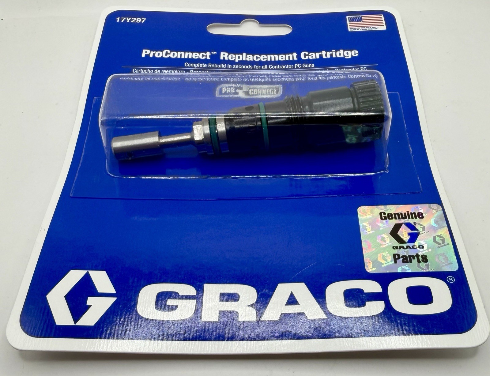 NEW Graco 17Y297 Contractor PC ProConnect Repl Cartridge GENUINE - SHIPS FREE!