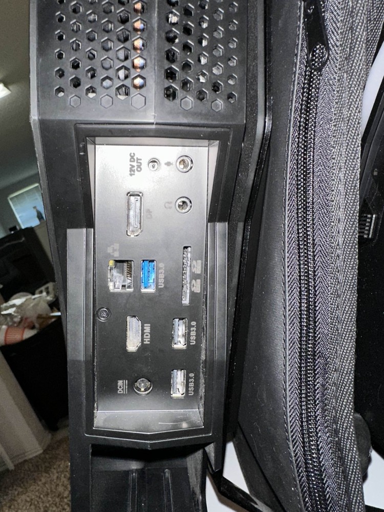 Zotac VR Go backpack pc. VR capable wearable PC