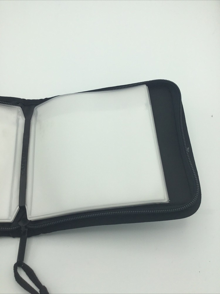 Case Logic CD/DVD/Blu-ray Case Wallet 24 Discs Black Zippered