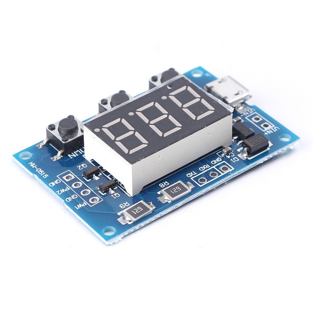 Adjustable PWM Pulse Frequency Duty Cycle Square Wave Signal Generator Module t5