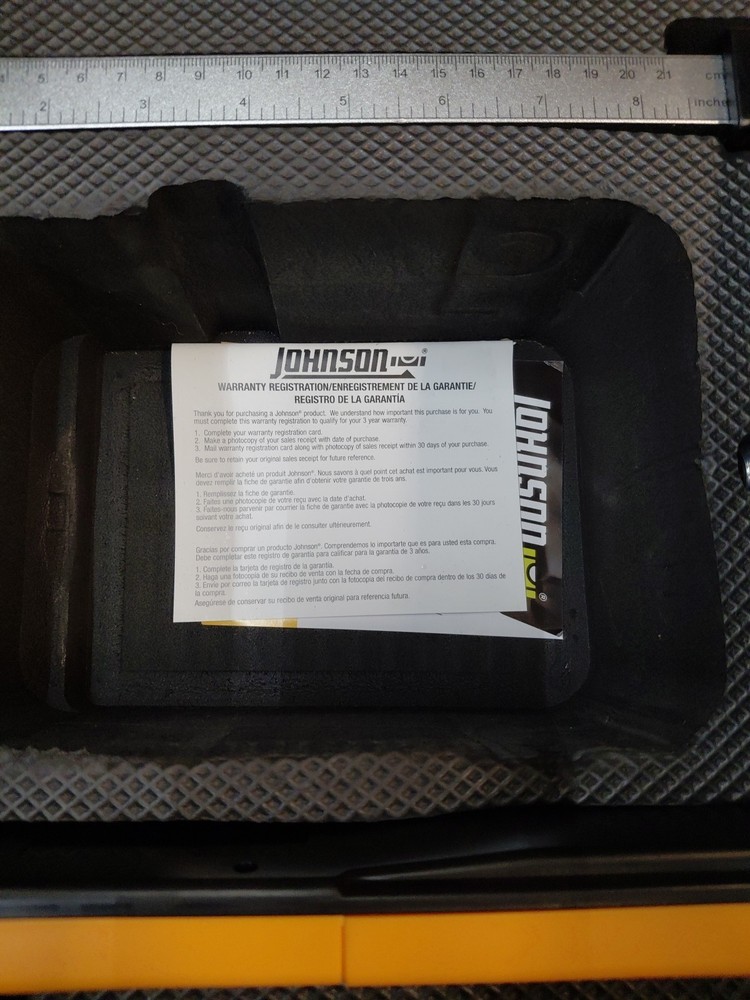 Johnson Level 40-6544 Electronic Self-Leveling Horizontal/Vertical Rotary Level