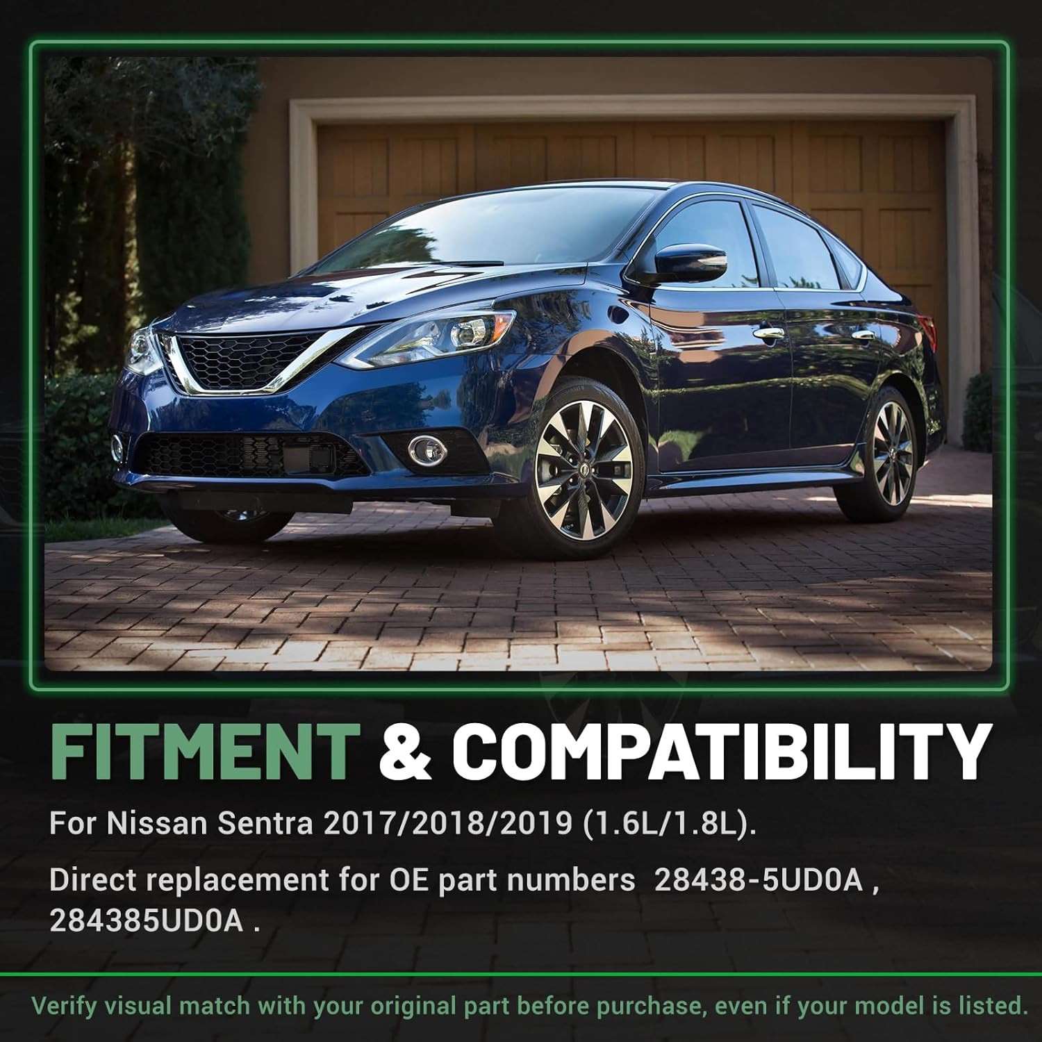 For Nissan Sentra 16-2019 2018 Cruise Control Distance Radar Sensor 28438-5UD0A