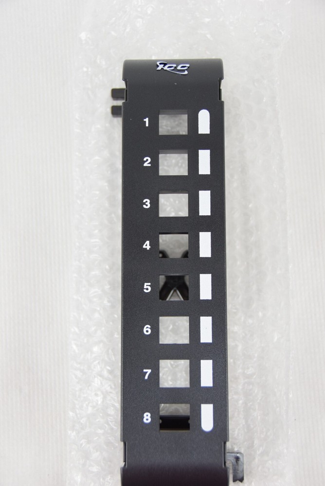 ICC IC107BP8VB 8-Port Flush Patch Panel Vertical Wall Mountable