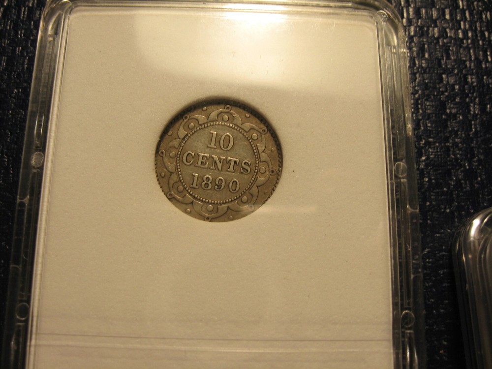 1890 Newfoundland coin set