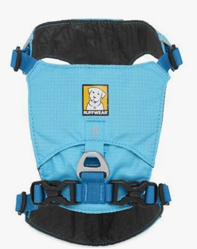 Ruffwear Hi & Light Dog light weight minimal dog harness old style Blue Atoll