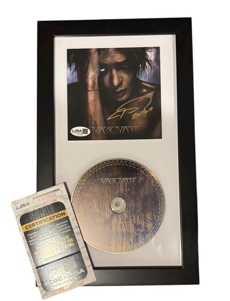 JACKSON WANG Signed MAGICMAN 2 JSA autograph FRAMED CD KPOP