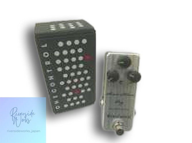One Control Sonic Silver PEG Bass Preamp Effect Pedal JP