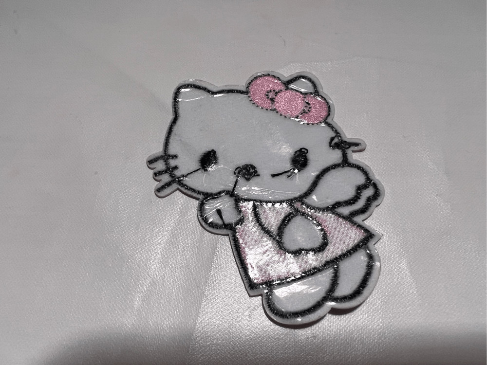 Hello Kitty with Fairy Wings Iron on Patch
