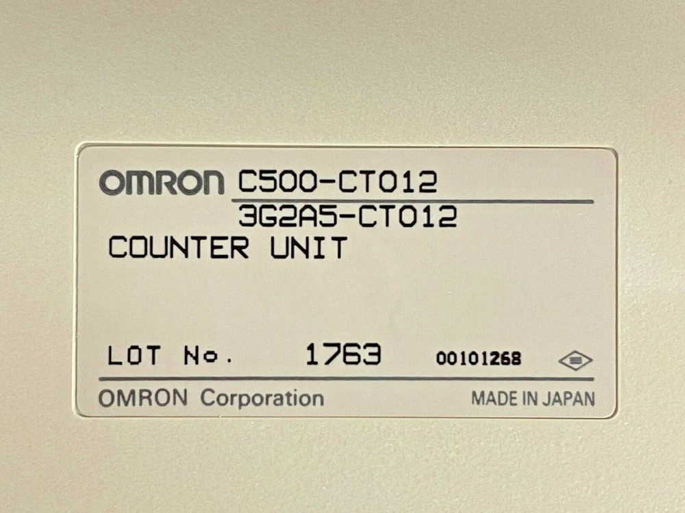 Omron C500-CT012 Counter Unit 3G2A5-CT012