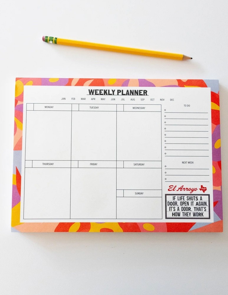 El Arroyo Weekly Planner