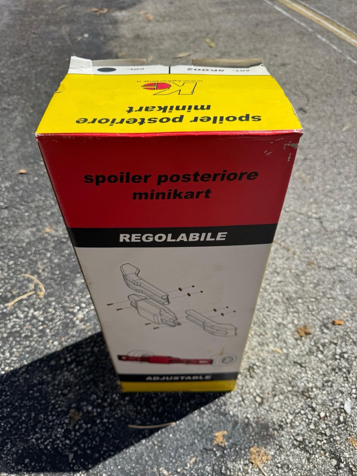 KG RACING KART BLACK REAR BUMPER KIT 3 PIECE SP.002 Cadet