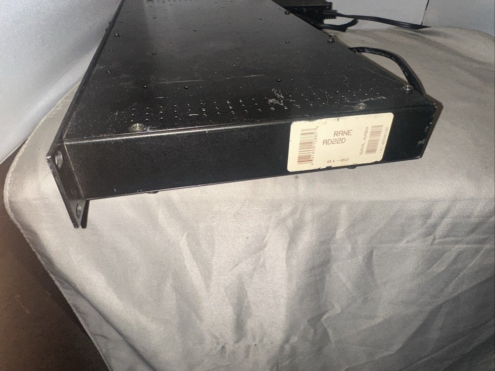 Rane Digital AD 22D Audio Delay includes Power Adapter”PLEASE READ DESCRIPTION”