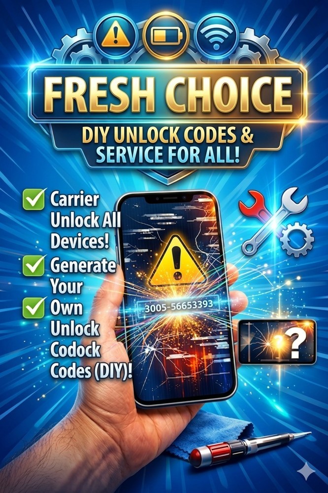 iPhone Unlock Service – All Models & Carriers DIY IMEI Code