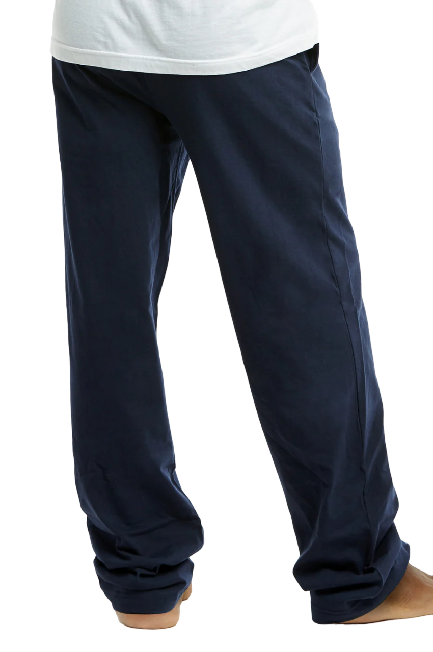 Mens Cotton Comfy Causal Lounge Sleep Pajamas PJ w/ Pockets Knit Pant S M L XL