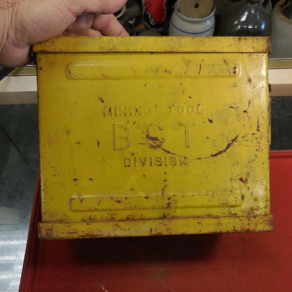 BCT Mining Tool Division Steel Ammo Box style Storage Box #SP