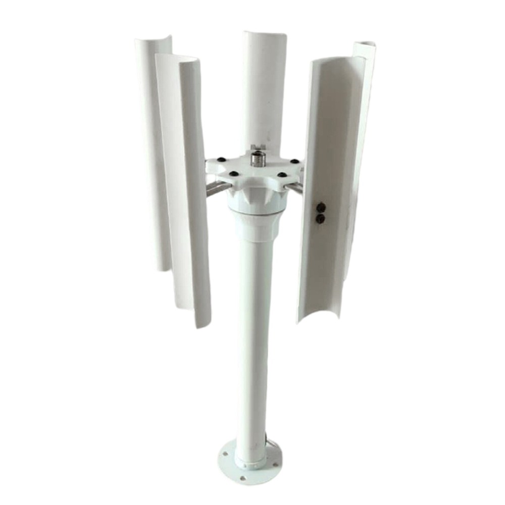 3-Phase Vertical Axis Breeze Wind Turbine Model Permanent Magnet Generator PMSG