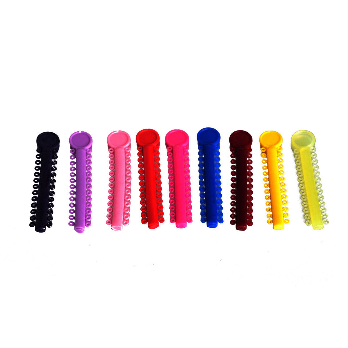 1040x Orthodontic Ligature Tie Elastic Rubber Band Ligas Ortodoncia Dental Brace