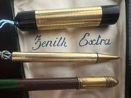 Zenith Extra Mechanical Pencil Set With Vintage Case