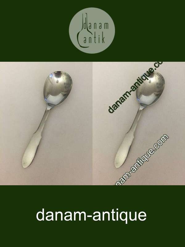 Georg Jensen Stainless 'Mitra' Serving Spoon Matt