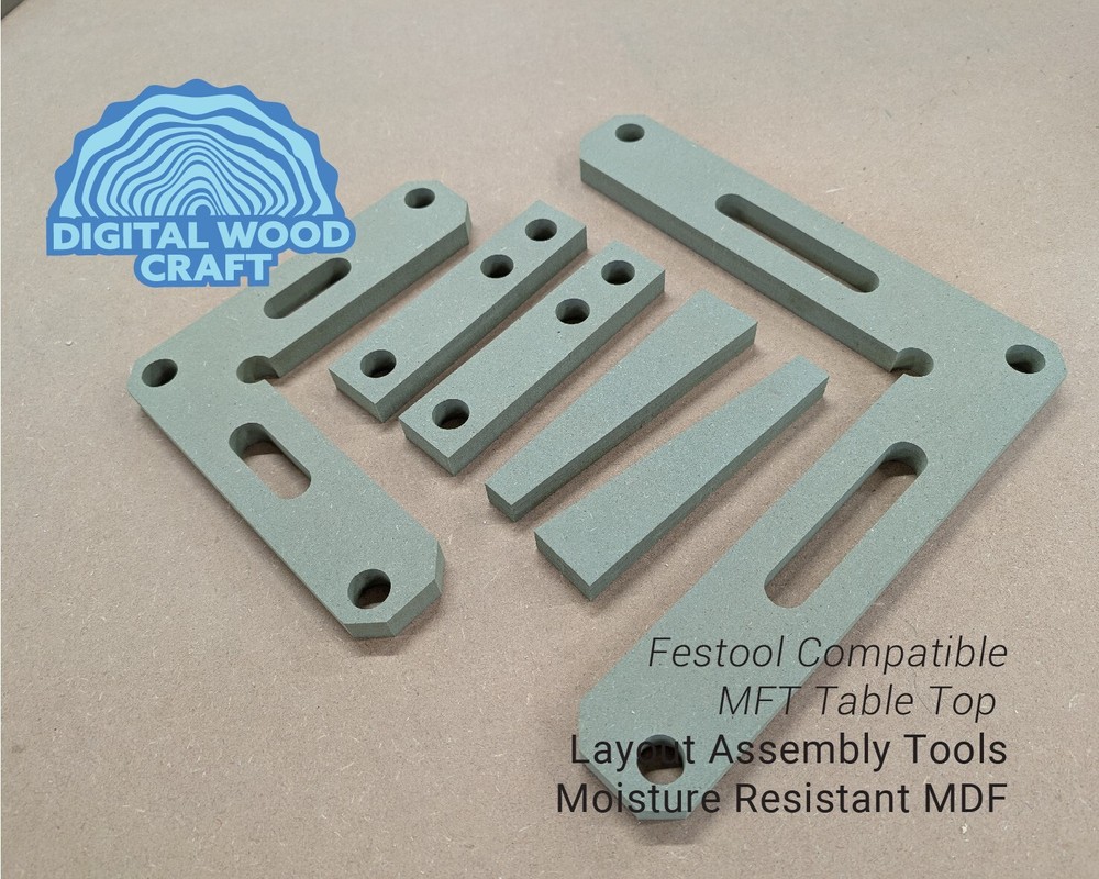 Assembly Tools MFT Table - Layout Square - Right Angle -BenchDog Festool Clamp