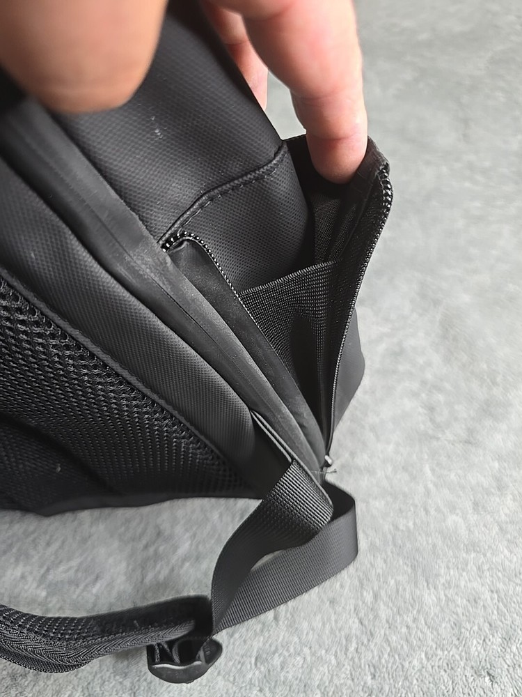 Adobe Summit DTN Tech Backpack Black Red Adjustable Straps Water Resistant