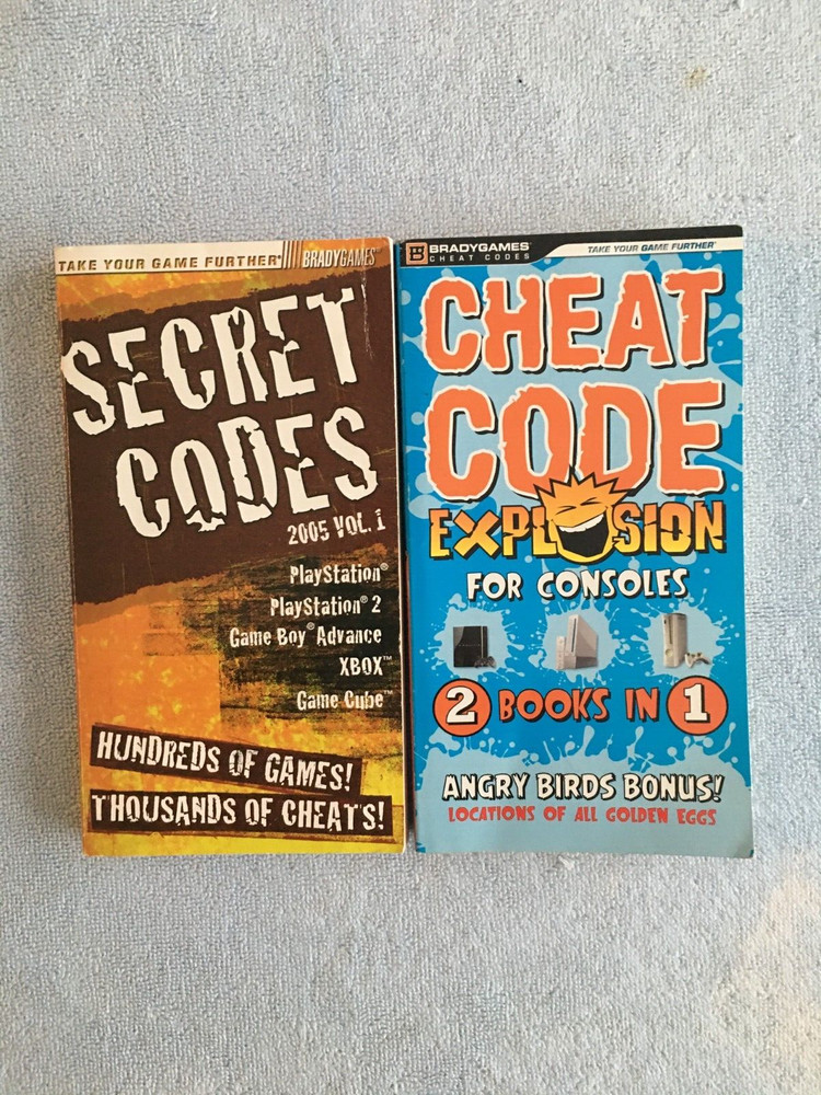 Bradygames Cheat Code Explosion For Handhelds Angry Birds Bonus/Secret Codes 200