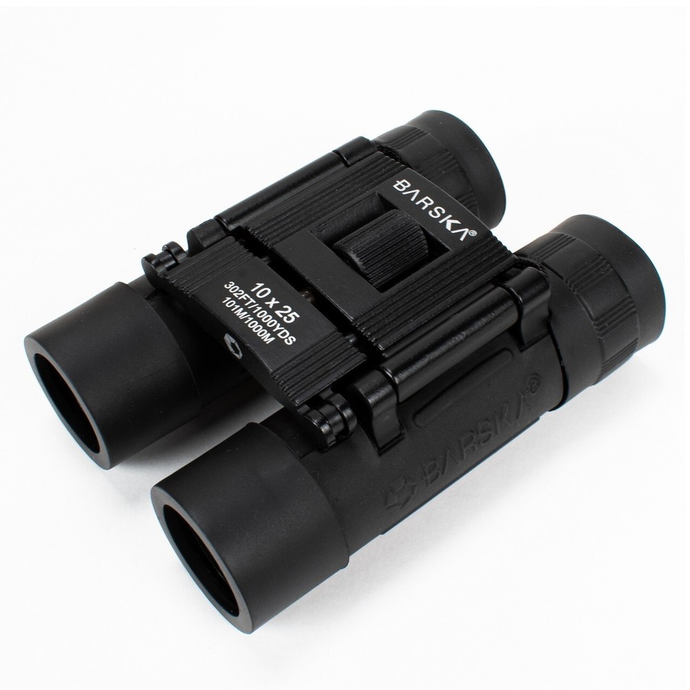 Barska Lucid View 10x 25mm Compact Binocular with Case, AB10110