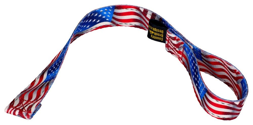 Country Brook Design Flying Free Winch Hook Pull Strap with Reflective Polyester