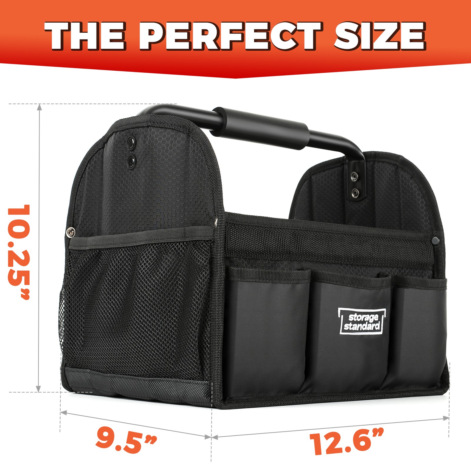 Detailing Caddy Organizer with Handle - Storage, Cars, & Cleaning Caddy