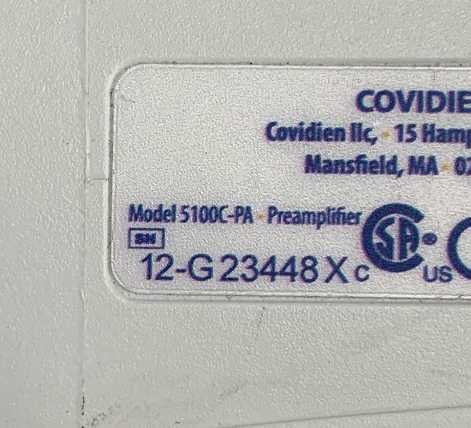 Covidien 5100C-PA Preamplifier Module