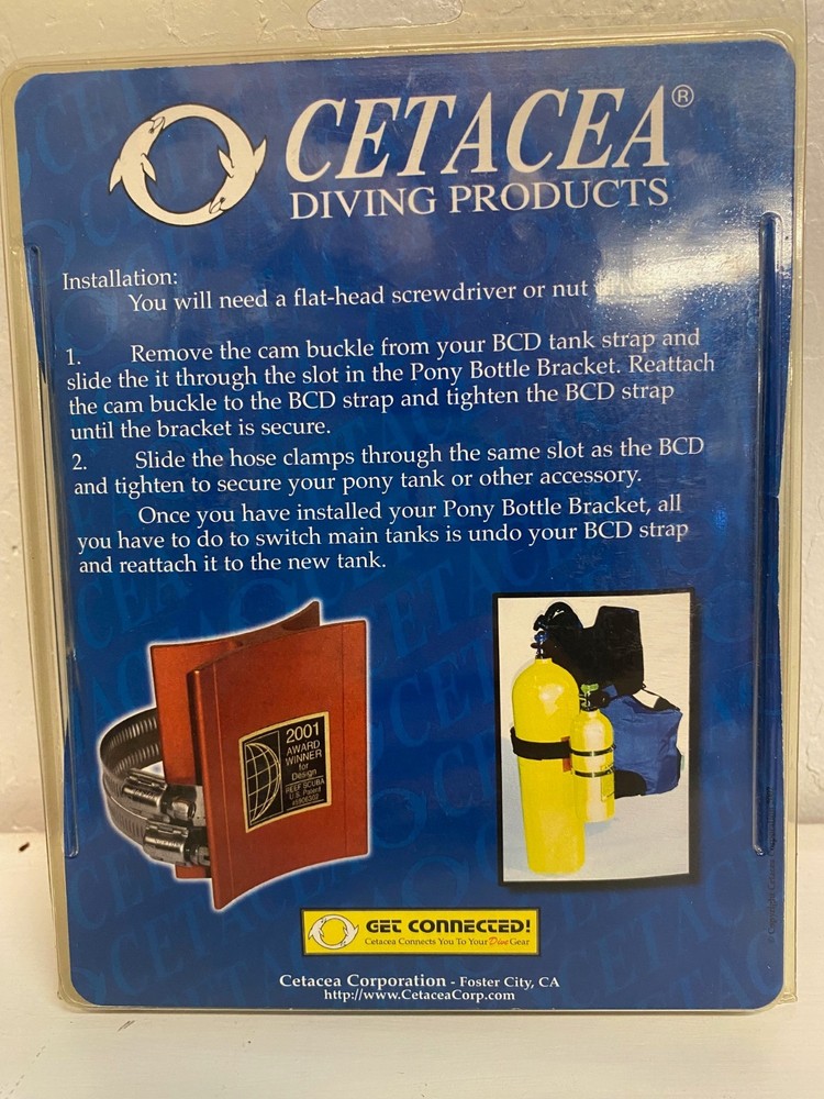 Scuba Pony Bottle Bracket