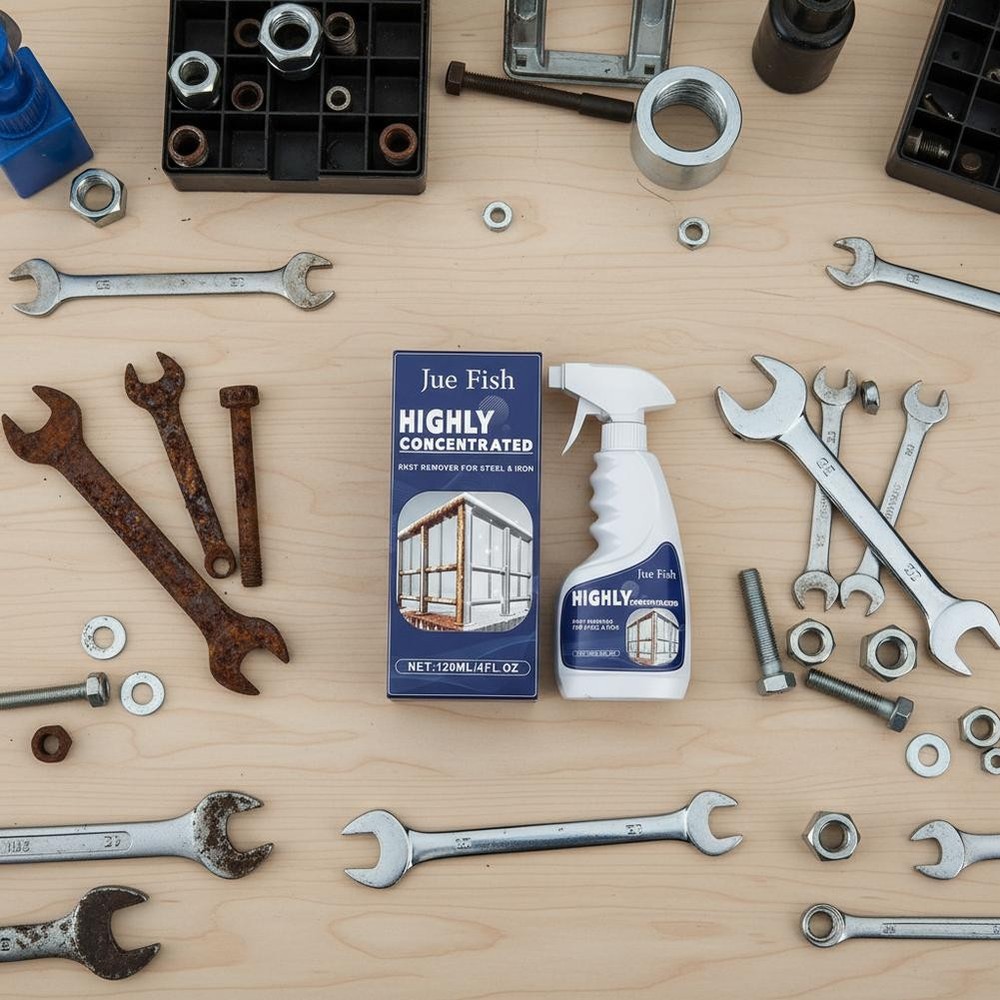 Rust Remover Spray For Metal,Multipurpose Rusts Stain Removers HOT 2026