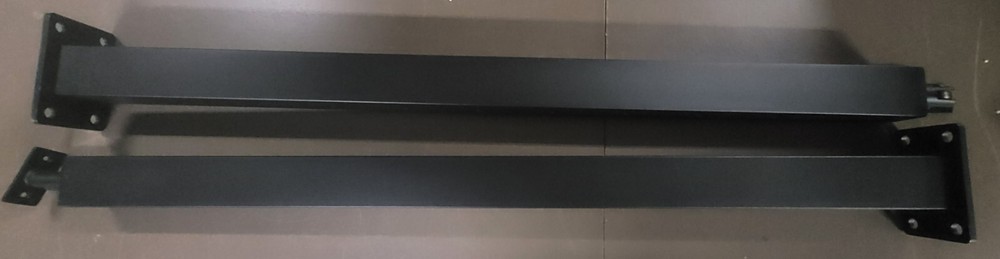 2 Pack Level Drilled Cable Railing Post 36"x2"x2" Adjustable Top Stainless Steel