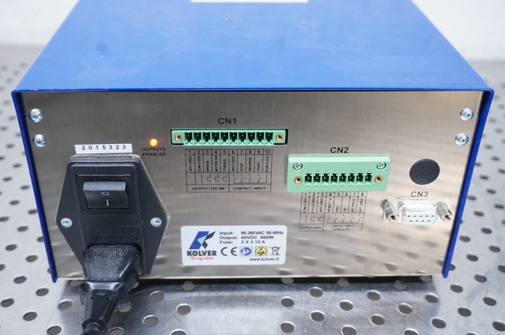 KOLVER EDU 2AE/FR Control Unit for Torque Electric Screwdriver